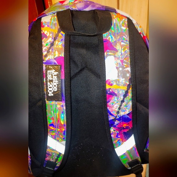 Justice Multicolor Backpack - Picture 3 of 3